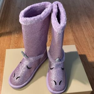 Sparkly Purple Unicorn Boots ***NEW***